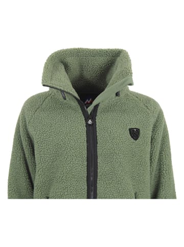 Peak Mountain Fleece vest "Amay" kaki