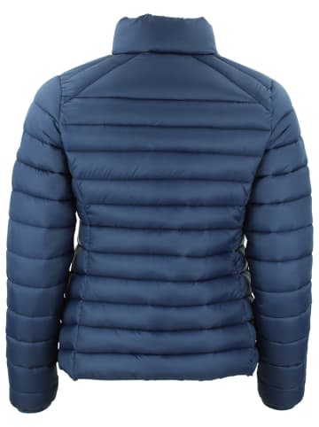 Peak Mountain Doorgestikte jas "Ami" donkerblauw