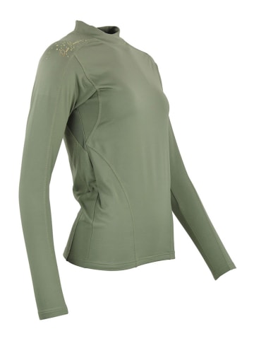 Peak Mountain Funktionslongsleeve "Anoy" in Khaki