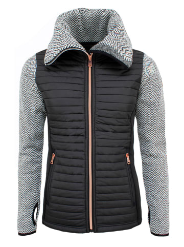 Peak Mountain Hybride jas "Antem" zwart/grijs