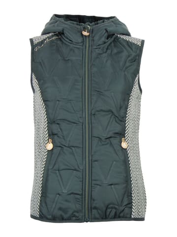Peak Mountain Fleeceweste "Antilope" in Khaki
