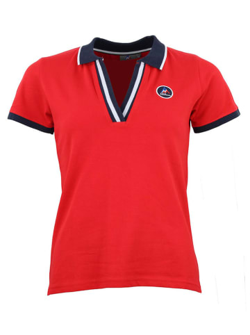 Peak Mountain Poloshirt rood