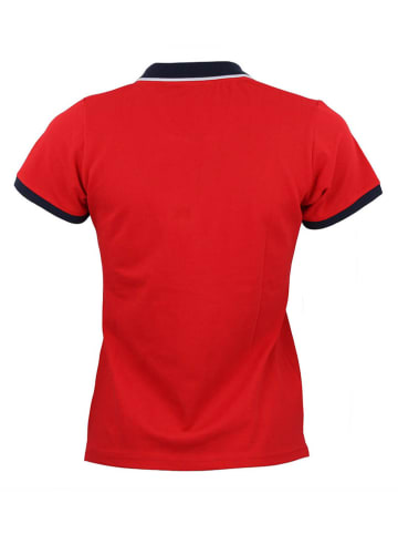 Peak Mountain Koszulka polo w kolorze czerwonym