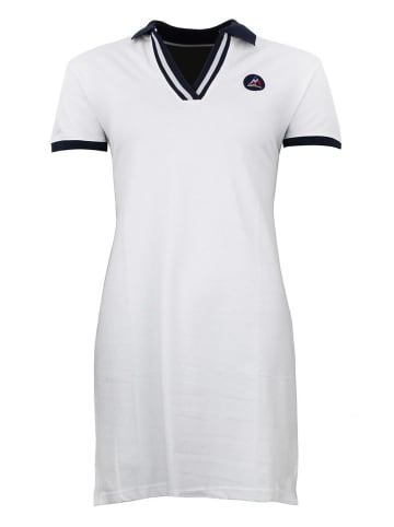 Peak Mountain Sukienka polo w kolorze białym