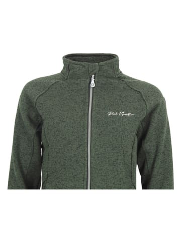 Peak Mountain Kurtka polarowa "Ator" w kolorze khaki