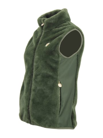 Peak Mountain Fleece bodywarmer "Avril" kaki