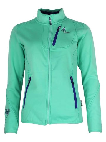 Peak Mountain Fleece vest "Aynur" turquoise