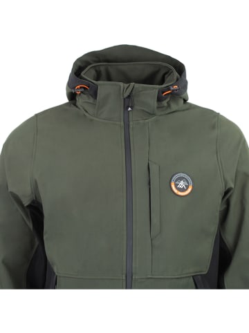 Peak Mountain Softshelljacke in Khaki