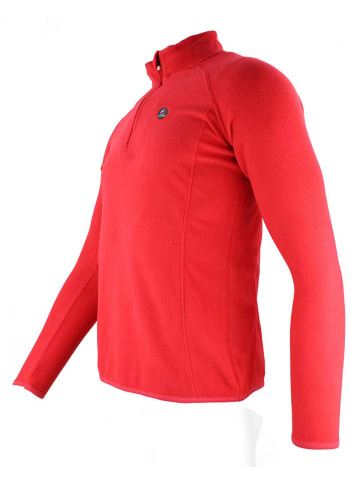 Peak Mountain Fleecepullover "Cafinor" in Rot
