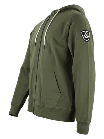 Peak Mountain Sweatjacke "Cage" in Khaki