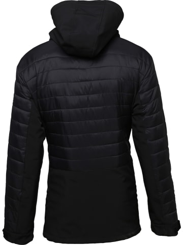 Peak Mountain Parka hybrydowa "Cantheon" w kolorze czarnym