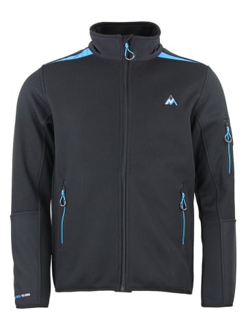 Peak Mountain Softshelljas "Capron" antraciet/blauw