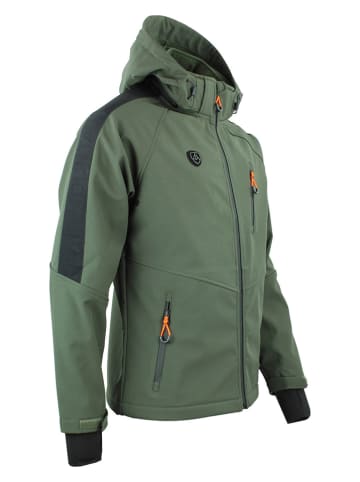 Peak Mountain Softshelljacke "Cargan" in Khaki