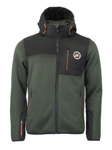 Peak Mountain Fleece vest "Carhood" kaki