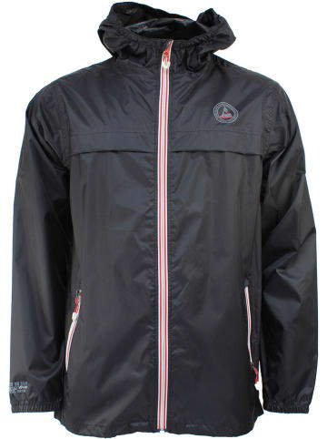 Peak Mountain Regenjacke "Carrow" in Schwarz
