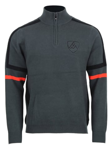 Peak Mountain Sweter "Casta" w kolorze szarym