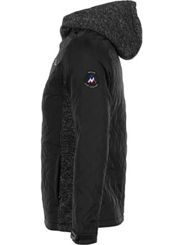 Peak Mountain Hybridjacke "Cava" in Schwarz