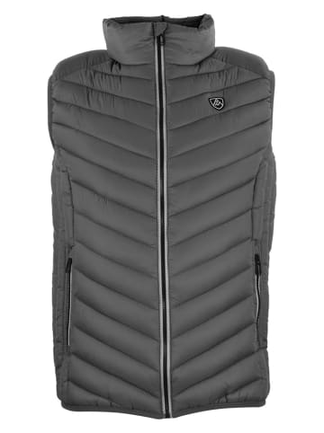 Peak Mountain Doorgestikte bodywarmer "Cavil" grijs