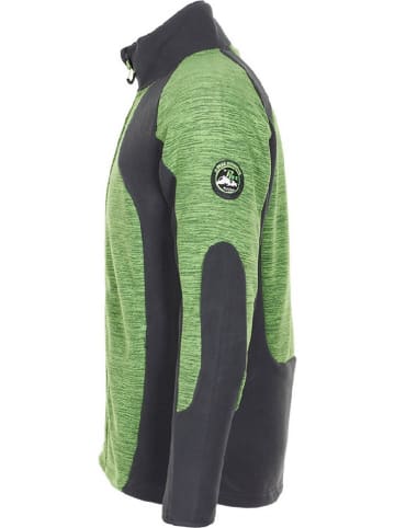 Peak Mountain Fleece vest "Cecut" groen