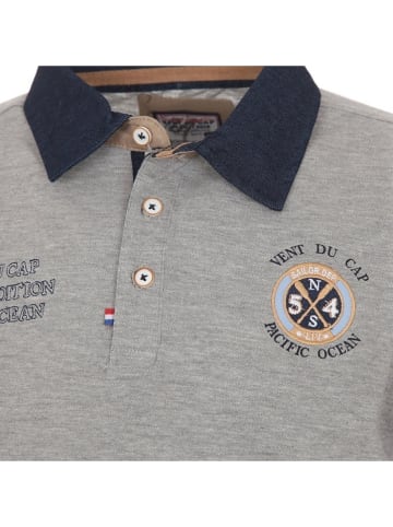 Vent du Cap Koszulka polo "Cenice" w kolorze szarym