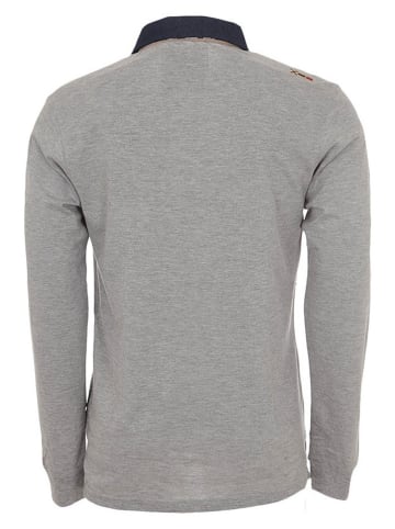 Peak Mountain Koszulka polo "Cenice" w kolorze szarym