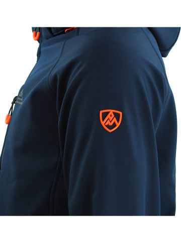 Peak Mountain Softshelljas donkerblauw