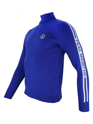 Peak Mountain Rollkragenpullover "Clan" in Blau