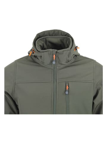 Peak Mountain Softshelljacke "Claude" in Grün