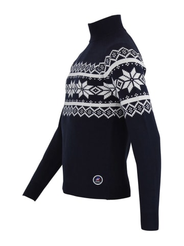 Peak Mountain Sweter "Clyde" w kolorze granatowym