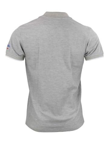 Peak Mountain Koszulka polo w kolorze szarym