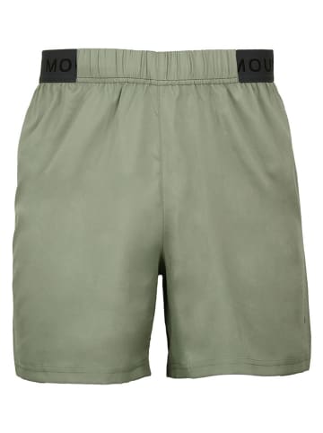 Peak Mountain Trailrunning-Shorts "Cran" kaki