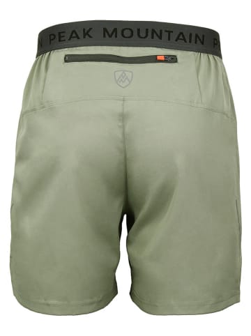 Peak Mountain Trailrunning-Shorts "Cran" kaki
