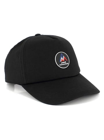 Peak Mountain Cap in Schwarz