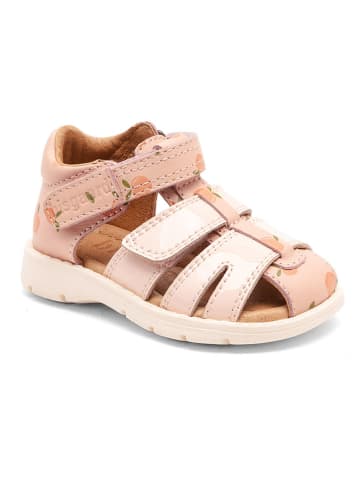 bisgaard Leder-Halbsandalen "Richy" in Orange