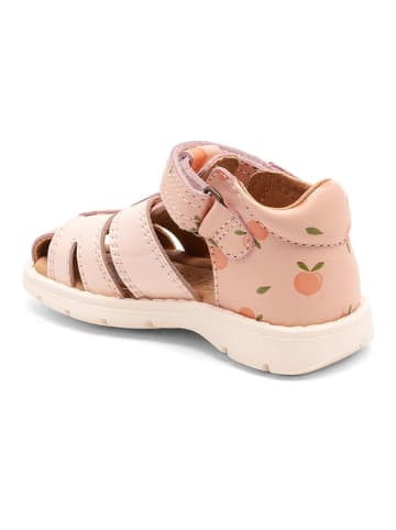 bisgaard Leder-Halbsandalen "Richy" in Orange