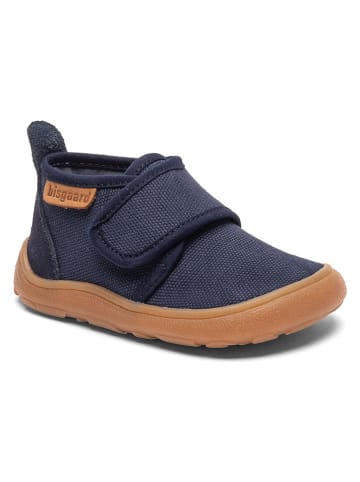 bisgaard Leren pantoffels donkerblauw