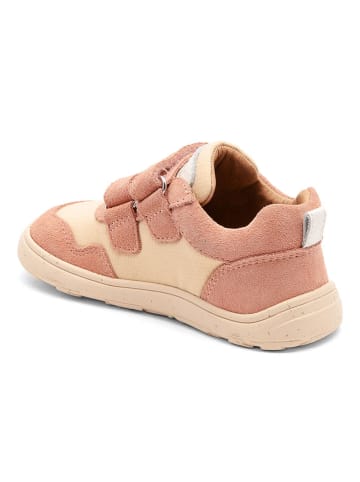 bisgaard Leren barefootschoenen "Kylie" oranje/lichtroze