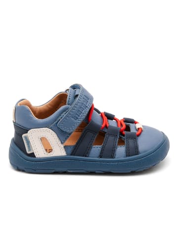 bisgaard Leder-Barfußschuhe "Fiona" in Blau