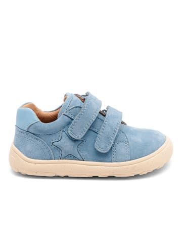 bisgaard Leder-Barfußschuhe "Luna" in Hellblau