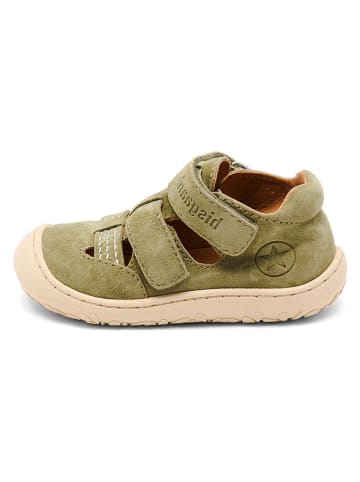 bisgaard Leren enkelsandalen "Hana" kaki