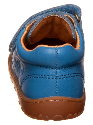 bisgaard Leren barefootschoenen blauw