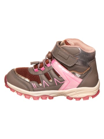 bisgaard Wanderschuhe  in Hellbraun/ Rosa/ Silber