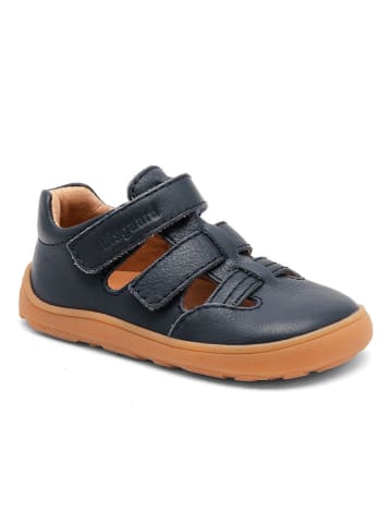 bisgaard Leder-Barfußschuhe "Fabio" in Dunkelblau