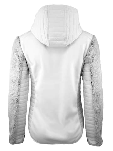 Degré Celsius Hybride jas "Amaretto" grijs/wit