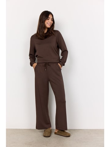 soyaconcept Broek "Banu" donkerbruin