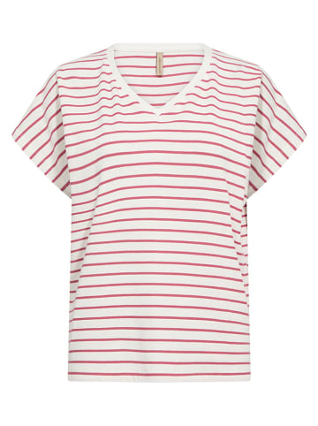 soyaconcept Shirt "Caimie" wit/roze