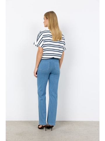 soyaconcept Shirt "Barni" wit/donkerblauw