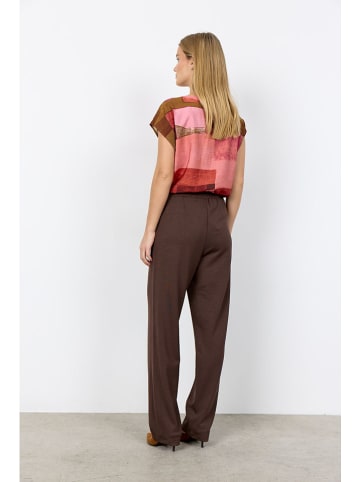 soyaconcept Bluse "Catania" in Rosa/ Camel