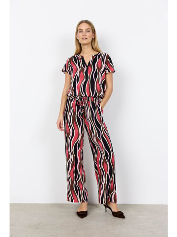 soyaconcept Blouse "Cammi" rood/zwart