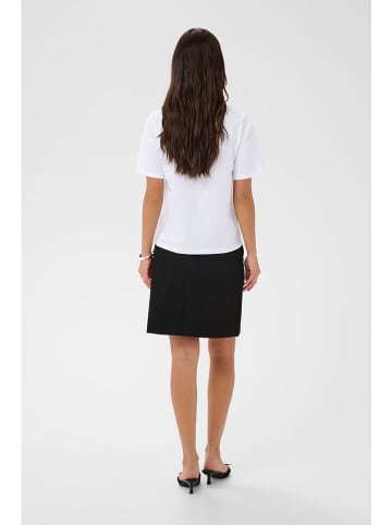 Kaffe Shirt in Weiß/ Schwarz